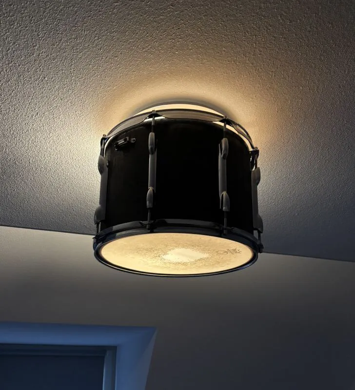 Snaredrum -lamp