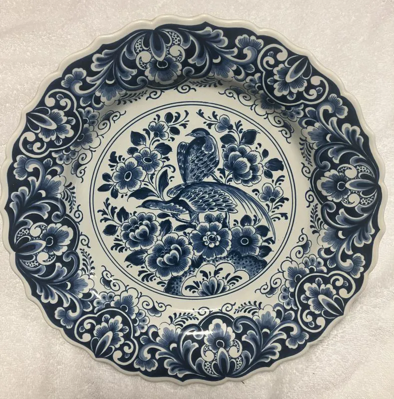Delfts blauw bord Ø 30 cm