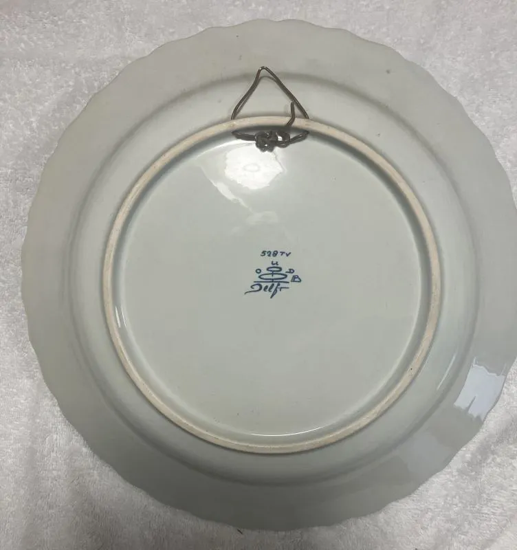 Delfts blauw bord Ø 30 cm