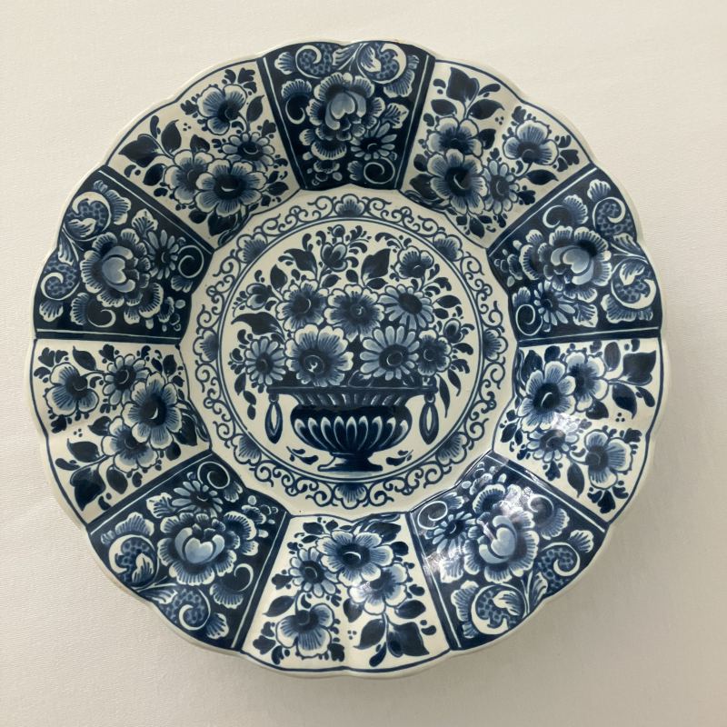 Delfts blauw bord Ø 22 cm