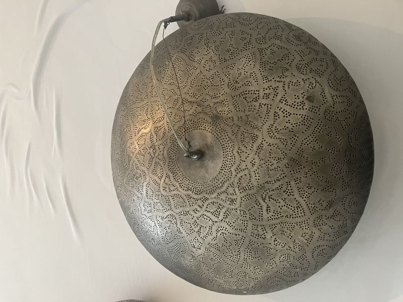 Marokkaans stalen Lampen set
