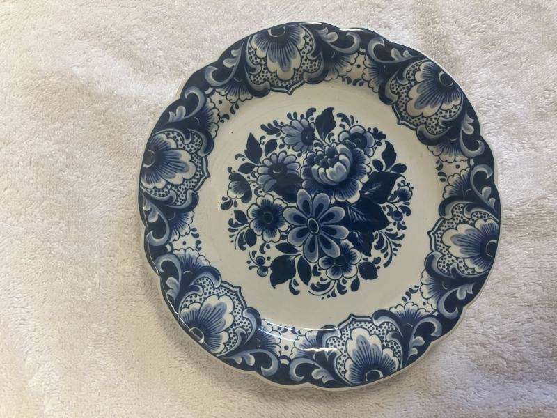 Delfts blauw bord Ø 16 cm