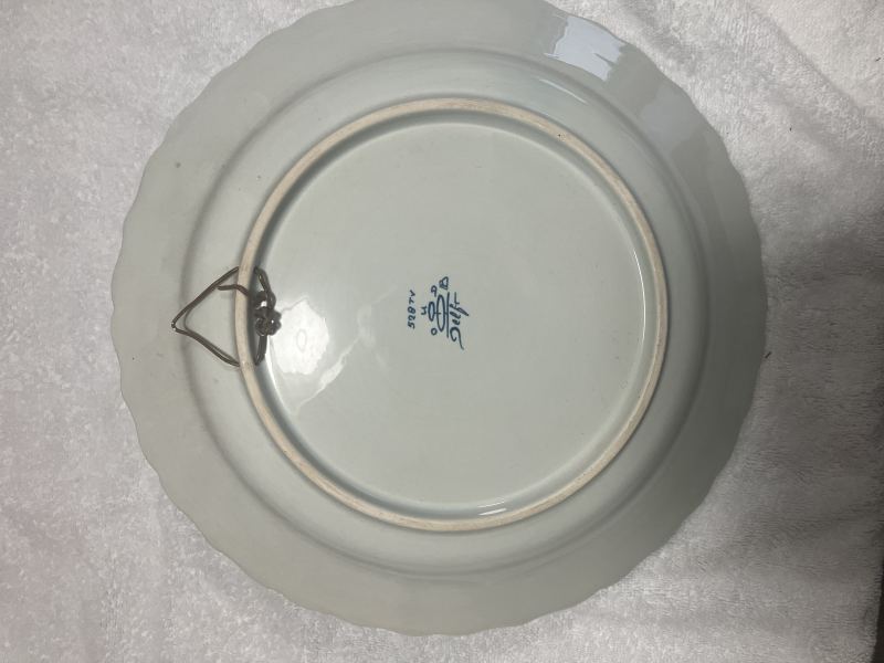 Delfts blauw bord Ø 30 cm