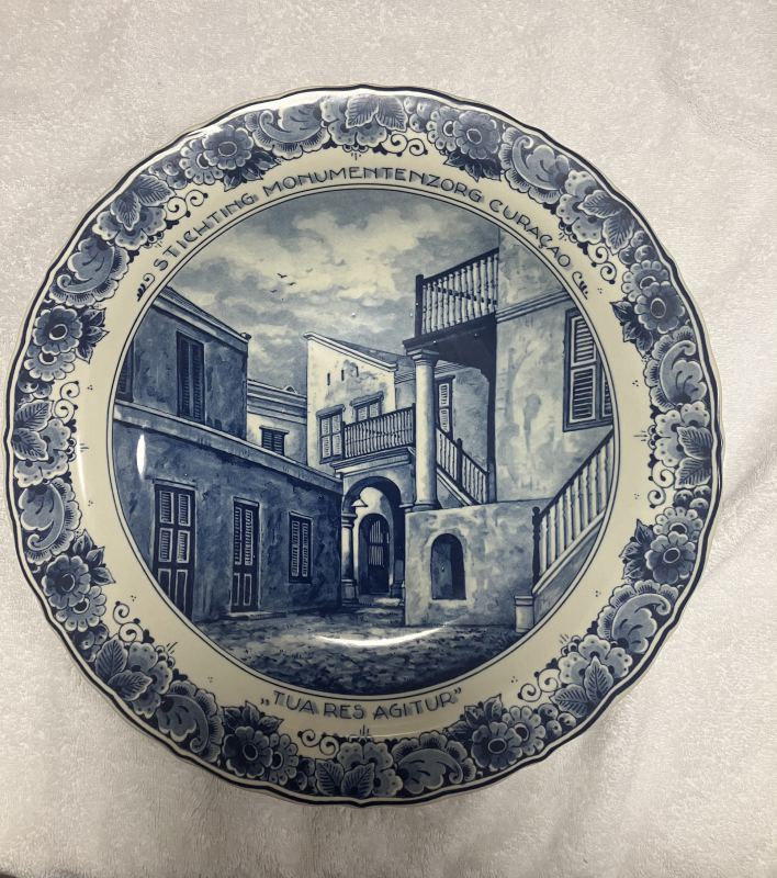 Delfts blauw bord Ø 34 cm