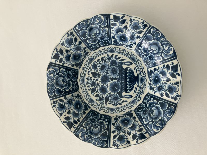 Delfts blauw bord Ø 22 cm