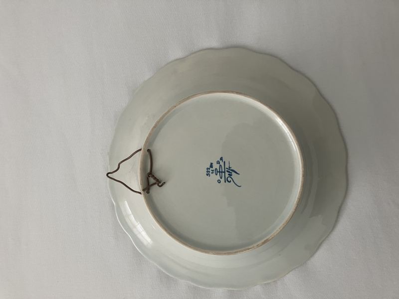 Delfts blauw bord Ø 22 cm