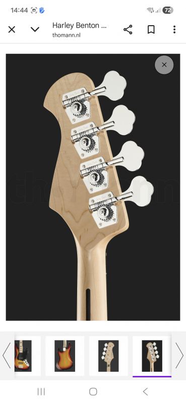 Harley Benton basgitaar met versterker