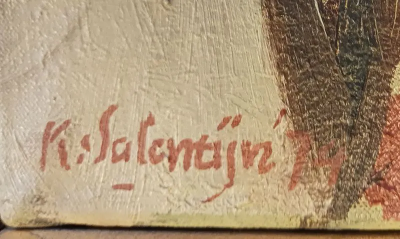 Schilderij van Kees Salentijn ST-03.01