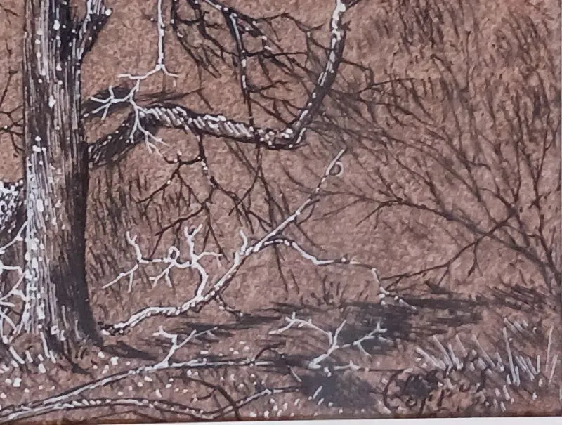 Schilderij van Bert Coppus. ST-07.01