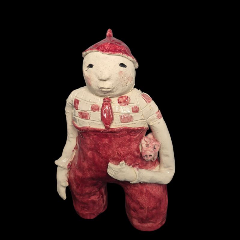 Handgemaakte keramische beeldjes NdS-03