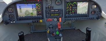 Een rondvlucht van een uur met een Dynamic WT9 vliegtuig. een van de twee aangeboden no-1