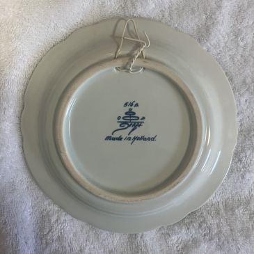 Delfts blauw bord Ø 16 cm