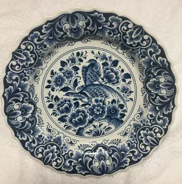 Delfts blauw bord Ø 30 cm