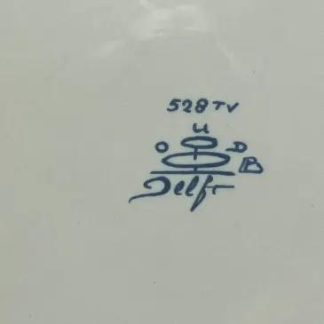 Delfts blauw bord Ø 16 cm