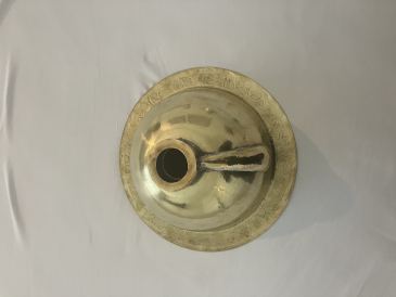 Marokkaanse handgemaakte koperen waskom 2