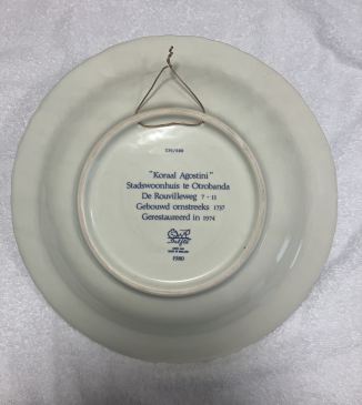 Delfts blauw bord Ø 34 cm