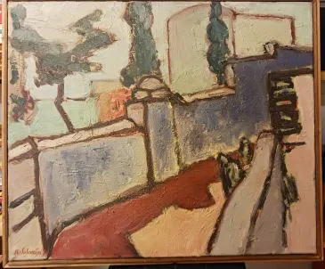 Schilderij van Kees Salentijn ST-03.01