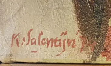 Schilderij van Kees Salentijn ST-03.01