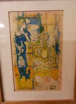 Schilderij van Kees Salentijn. ST-04.01